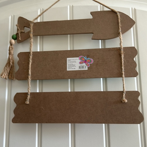 Garden Rules Hanging Sign - Picture 7 of 8